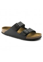 Birkenstock Arizona BS Leather (Black) Soft Footbed Regular Fit